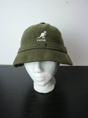 Kangol Wool Green VIntage Bucket Hat Style